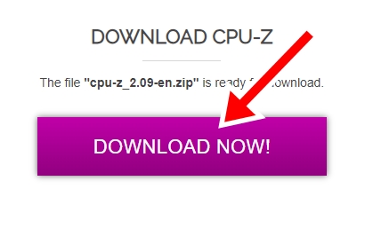 CPU Z 다운로드